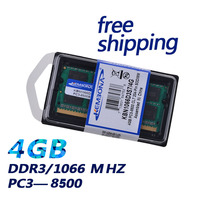 KEMBONA Brand New Sealed DDR3 1066/ PC3 8500 4GB pamięci RAM laptopa kompatybilny ze wszystkimi płytami głównymi/darmowa wysyłka!!! 2